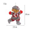Jingchen Bonecos Criativos de Árvore de Natal Acessórios Papai Noel Boneco Boneco de Neve Pingente de Decoração de Shopping Festivo Presente