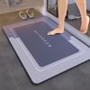 Alfombrilla antideslizante para inodoro, sencilla, absorbente, para baño doméstico, fácil de limpiar, con barro de diatomeas