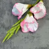 Flor individual de gladiolo artificial de 9 cabezas para arreglos de boda, arreglos florales, decoración del hogar, adornos de flores artificiales transfronterizos al por mayor