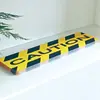Cinta Antideslizante Transfronteriza, Adhesivo Espesado a Base de Aceite de Color Escarchado, Seguridad para Escaleras, Alta Viscosidad, Resistente al Desgaste, Antideslizante, Pegatina de Advertencia Negra