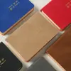 Cuaderno Mini A7 Personalizado Portátil Pequeño Cuaderno Bolsillo con Solapa Cuaderno de Pantalón Bloc de Notas Portátil Piel de Oveja Libro de Palabras para Estudiante