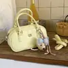 Bolsa de Hombro de Moda de Verano 2026 Transfronteriza Bolso de Mano para Viajes Cotidianos Bolso Estilo Bowling Bolso Cruzado Versátil de Moda para Mujer