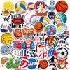50 pegatinas autoadhesivas de deportes de pelota, rugby, voleibol, softbol, fútbol, NBA, baloncesto.