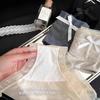 Calcinhas de Renda para Mulheres, Respiráveis de Seda Gelada Sem Costura, Novo Estilo Fino 2025, Cintura Média Estilo Puro Desejo Shorts Sexy