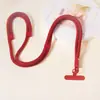 Cordão de celular de alta qualidade com fivela giratória, ajustável para usar na transversal ou no ombro, resistente e anti-queda, corrente de celular multifuncional