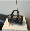 Bolsa de Ombro Moda Ocidental 2025 Novo Estilo Bolsa de Mão Menina Fofa Feminina Estampada em Desenho Animado Bolsa Almofada