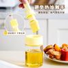 Pincel de Silicone Retrátil para Garrafa de Óleo Cozinha Garrafa de Óleo Integrada Pincel de Óleo de Vidro Grau Alimentício para Assar e Churrasco Pincel de Óleo Retrátil
