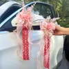 Decoração da Atmosfera do Quarto de Casamento Conjunto de Casamento Decoração de Guirlanda Cortinas de Casamento Prendedores para Homens e Mulheres Sala de Estar Casa Nova Quarto