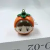 Novo Chaveiro Criativo Fruta Festa Pingente Fruta Fofa Cubo Bolsa Pingente Pequeno Presente Atacado