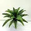 Venda Direta de Plantas Verdes Artificiais, Samambaias, Decorações de Parede, Materiais para Decoração Têxtil, Decoração de Casa no Atacado, Adereços para Fotografia, Folhas Persas para Uso Interno