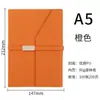 Caderno A5 com Logo Personalizável, Capa Dupla para Escritório, Bolso Interno, Bloco de Notas, Copo Térmico, Conjunto de Guarda-chuva