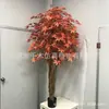Árvore de ginkgo artificial para interior planta verde grande árvore artificial árvore dos desejos árvore de janela celebração natural madeira maciça artesanal