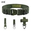 Cinturón de Lona de Polipropileno con Velcro para Exteriores Personalizado, Cinturón de Hebilla de Plástico Más Vendido en Aliexpress, Cinturón Táctico Transfronterizo