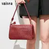Bolsa de mão tecida à mão simples e fashion de grande capacidade transfronteiriça, bolsa de ombro/axila fashion requintada e leve
