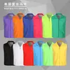 Colete de Voluntário Camisa Publicitária Personalizada Roupas de Trabalho Refletivas para Voluntários Evento de Bem Público Personalizado Colete Vermelho Impresso com Logo