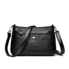 Bolso Transfronterizo para Mujer Gran Capacidad Bolso Repujado Nuevo Modelo 2026 para Mujer Bolso para Mamá de Mediana Edad Bolso para Suegra Bolso de Hombro Único Cruzado