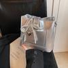 Bolso tipo cubo casual y versátil para mujer 2024 verano estilo coreano moderno moda bolso de hombro nicho casual bandolera Haoang