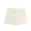 2025 Nuevo Otoño Versátil Cintura Alta Aspecto Adelgazante Anti-Exposición Falda de Línea A Falda Corta Pantalones Culotte Decorados con Cinturón 4661522