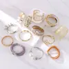 Pulsera de Cuero para Mujer de Seis Capas con Forma de Corazón Decorativa Xiyin de Venta Caliente Transfronteriza Europea y Americana de Cuero Artificial Pu Estilo Bohemio Regalo
