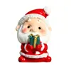 Enfeite de Mesa Papai Noel Decorações de Natal Cenário Enfeite Boneco de Neve Brinquedo Presente para Crianças