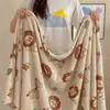 Lençol de Leite Fleece Espesso de Inverno Peça Única Dormitório Pessoa Solteira Lençol de Pelúcia Inverno Adicionado Fleece Fleece de Coral Cobertor Infantil