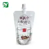 Bolsa con Pico Bolsa Desechable para Bebidas Medicina China Jugo Arroz Cerveza Leche de Soya Fermentada Bolsa con Pico Transparente Auto-Soportante Empaque con Pico
