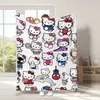 Manta de Gato Hello Kitty Transfronteriza Manta Gruesa de Dibujos Animados Hello Kitty Manta Impresa Digitalmente Manta