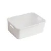 Caja de almacenamiento de escritorio para artículos varios caja de almacenamiento de bocadillos caja para mascarillas con tapa cesta de almacenamiento cosméticos caja pequeña nórdica