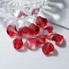 Cuentas de Vidrio Ovaladas de 14 mm Cuentas de Vidrio Rombos Asimétricos Material para Hacer Pulseras y Collares con Cuentas DIY