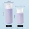 Nuevo sub-botella de silicona para viaje simple para viaje de negocios botella vacía portátil para loción botella de almacenamiento para gel de ducha champú traje