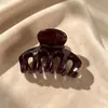 Novo Estilo 2025 Presilha Retro com Laço de Tamanho Médio para Mulheres, Presilha de Tubarão de Alta Qualidade para a Parte de Trás da Cabeça com Pouco Volume de Cabelo, Acessório Popular para Cabelo