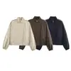Chaqueta de Aviador con Adornos de Moda Europea y Americana Transfronteriza 2026 Nueva Ropa de Mujer al por Mayor 5247247