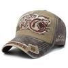 Gorra de béisbol para hombre y mujer, primavera y otoño, estilo coreano, de algodón lavado vintage, bordada, a la moda, suave y a prueba de sol, con visera para pareja