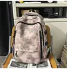Mochila Nueva Casual Transfronteriza de Gran Capacidad Ligera, Mismo Estilo Outdoor Impermeable de Nylon para Estudiantes Hombres y Mujeres