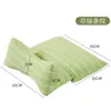 Almohada de cáscara de trigo sarraceno Imprescindible para Todas las Estaciones, Almohada Combinada de Mugwort para Vértebras Cervicales de Uso Doméstico, Almohada Multifuncional de Soporte para el Cuello, Almohada de Trigo Sarraceno