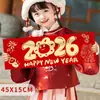 Decoraciones 2026 Año del Caballo Nochevieja Feliz Año Nuevo Pancarta de Mano Guardería Niños Accesorios para Fotos