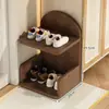 Sapateira infantil atrás da porta, pequena, fofa, vertical, armário de sapatos extremamente estreito para bebês, prateleira de armazenamento de sapatos de bebê