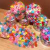 Color caramelo mini flor infantil clip de agarre pequeño pasador de color pinza tamaño pequeño clip para flequillo de princesa accesorios para el cabello