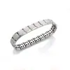 Pulseras Geométricas de Acero de Titanio de Venta Caliente Transfronteriza en Aliexpress para Hombres y Mujeres, Pulseras Simples, Modernas, Exquisitas y de Gama Alta de Acero Inoxidable