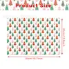 WX-Papel perolado de Natal 17g papel de embrulho à prova de umidade para doces de presente decoração de árvore de Natal com frutas papel de seda