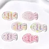 Lindo y claro pez pequeño pasador resina accesorios para hecho a mano DIY taza de pegamento de crema imán de refrigerador parches decorativos accesorios