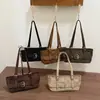 Bolso de mano de gran capacidad para otoño, bolso tote para mujer, nuevo estilo 2026, bolso tote simple con hebilla de cinturón, bolso de hombro y bolso de axila