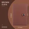 Cuaderno A5 Personalizable con Logo, Hebilla, Engrosado, Bloc de Notas Simple para Negocios, Libro de Actas de Reunión, Venta al por Mayor de Fabricante