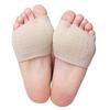 Almohadilla antideslizante adhesiva para el antepié para hombres y mujeres, gruesa, transpirable, antiabrasión, almohadilla para pies tipo capullo, almohadilla para hallux valuda, almohadilla de tamaño medio