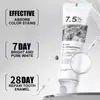 Fornecimento Transfronteiriço de Pasta de Dente sem Flúor com Nano-Hidroxiapatita 7,5% para Clarear os Dentes, Remover Manchas e Proteger o Esmalte Dentário 120g