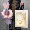 Dia das Crianças Nicho Melhor Amiga Presente de Aniversário para Meninas, Caixa de Presente Criativa Fofa de Celebridade da Internet para Casal com Senso de Ritual