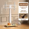 Soporte de TV Youbei Piso Vertical Móvil Carro Blanco Madera Maciza Soporte de Arte para Xiaomi Hisense TCL