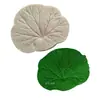 Molde de Silicona en Relieve de Hoja de Loto Molde para Hornear Hoja de Loto Molde de Silicona para Chocolate Fondant Utensilios de Cocina