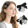 Pinzas para el Cabello Florales Coloridas de Nicho Estilo Coreano para Mujeres, Pinzas de Gama Alta para Flequillo Lateral, Impresionantes Accesorios para el Cabello