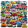 50 Pegatinas Nuevas Geniales de Carreras de Autos Deportivos Graffiti Casco Funda para Teléfono Móvil Maleta de Viaje Patineta Tableta Pegatina Impermeable